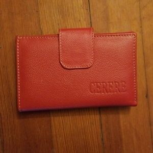 Red cerere wallet